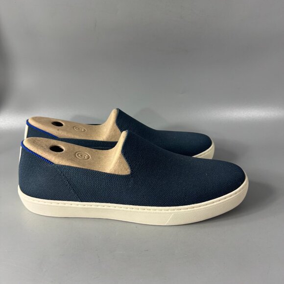 New Rothy's Navy Blue The Original Slip On Sneaker Shoes, Women's Size 13 - Picture 2 of 13
